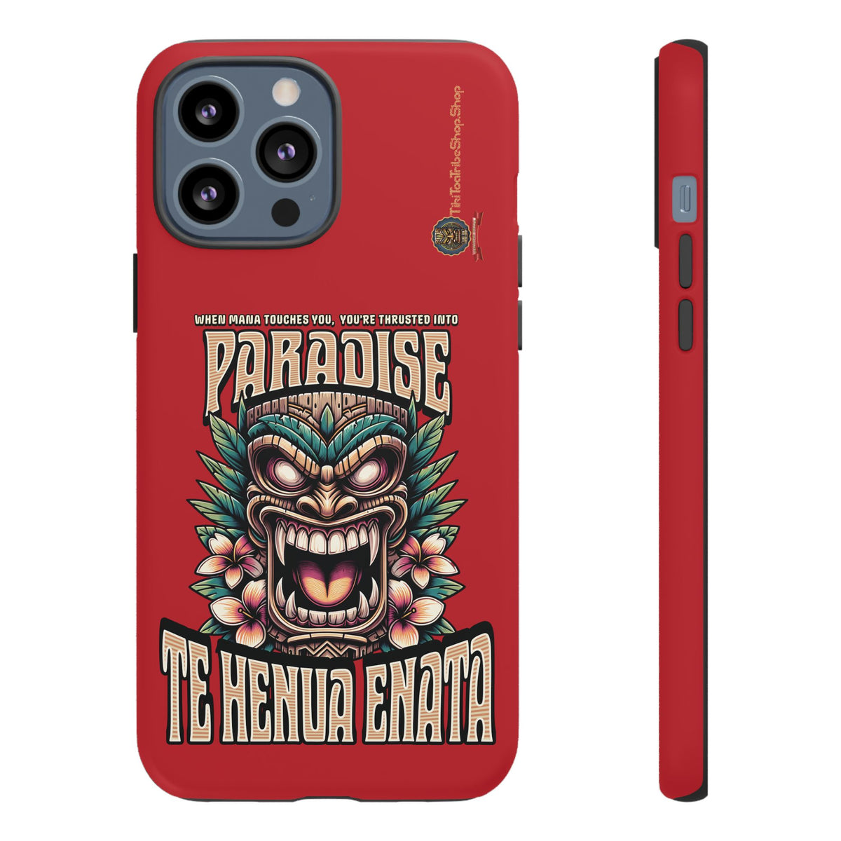 Te Henua Enata – Coque Antichoc Tiki Ancestral & Puissant