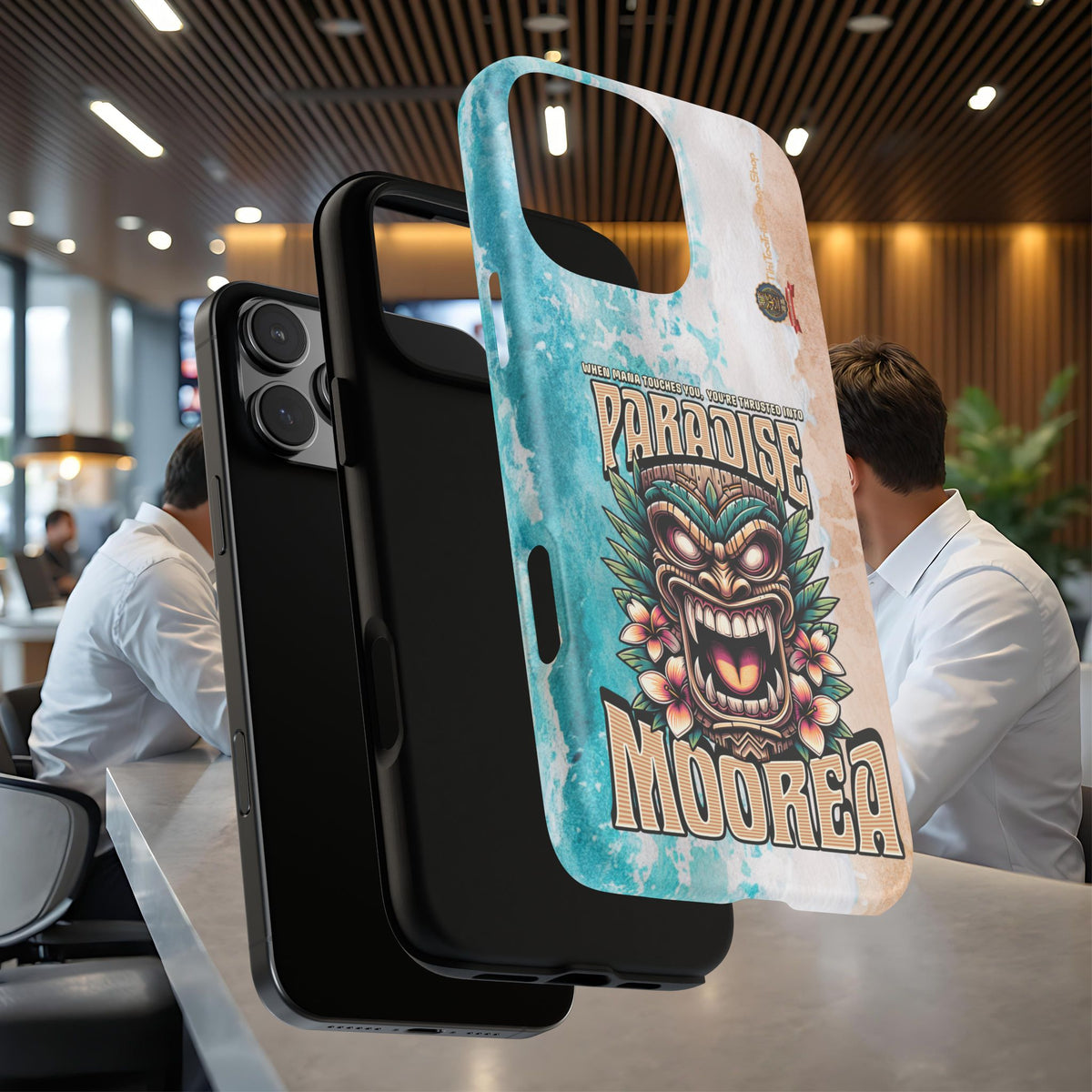 Moorea – Coque Antichoc Premium Tiki Fenua