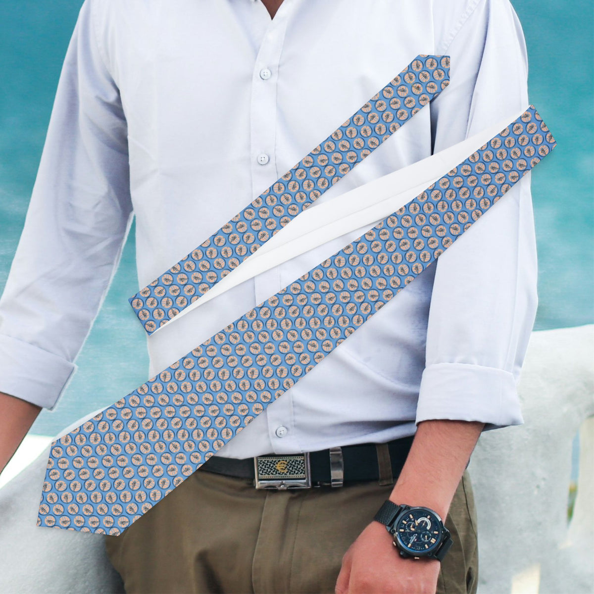 Moroni Chic Polka Dot Elegance Tie