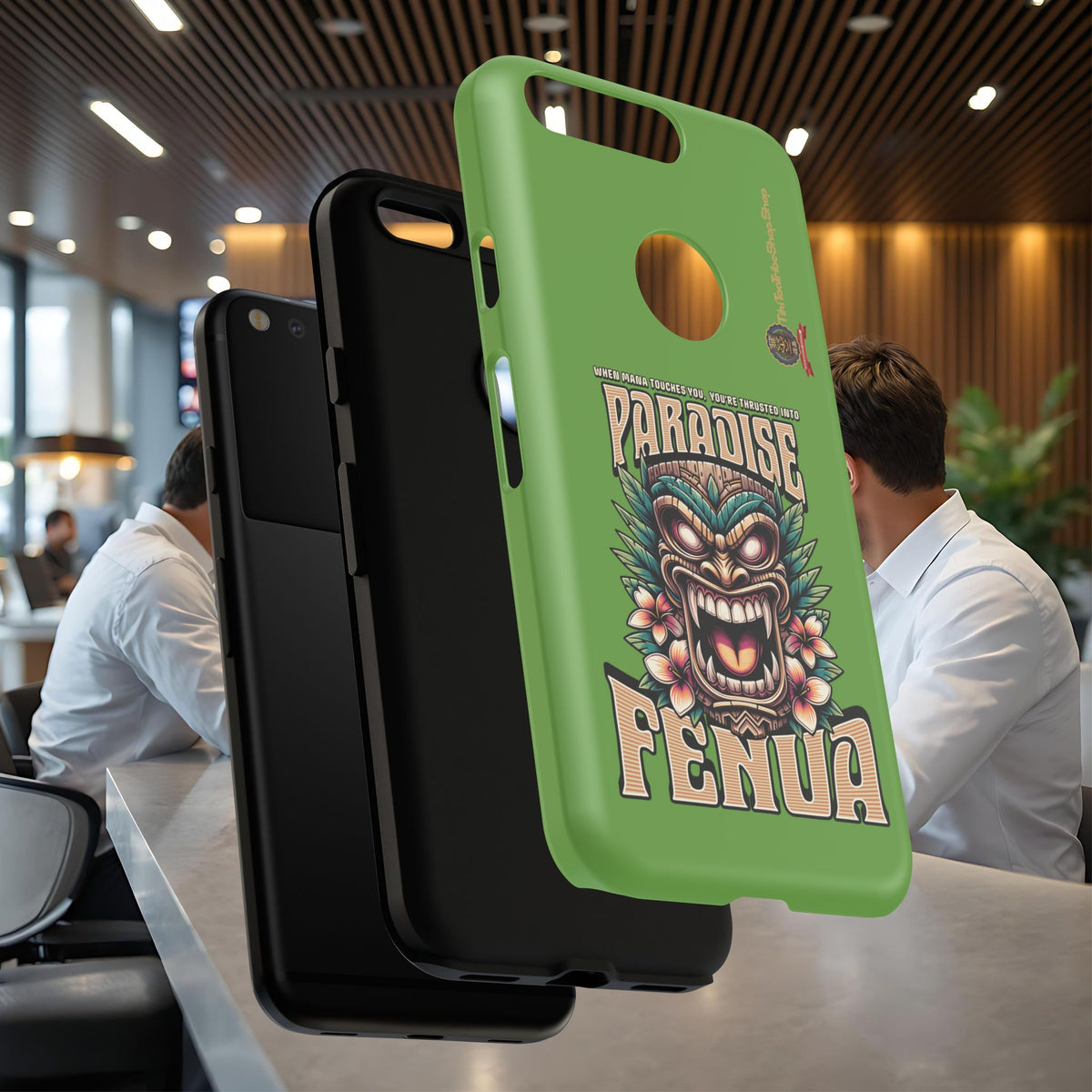 Fenua Guardian – Coque Antichoc Art Polynésien