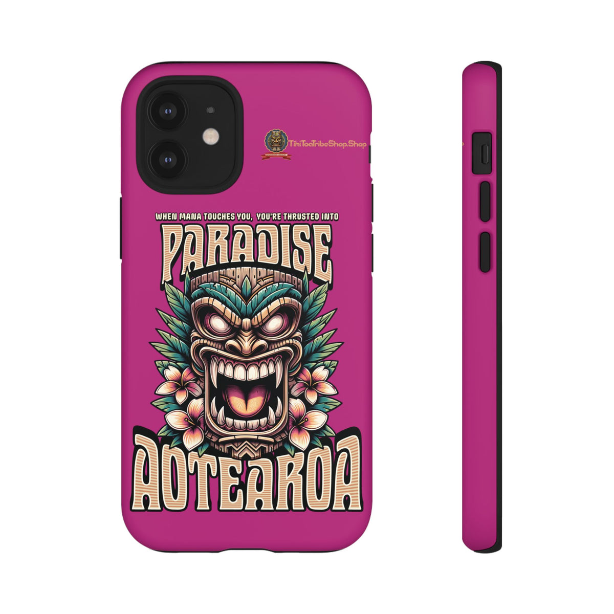 Aotearoa – Coque Antichoc Tiki Maori & Mana Ancestral