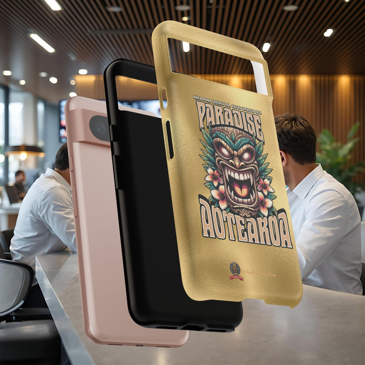 Aotearoa – Tiki Maori &amp; Ancestral Mana Shockproof Case