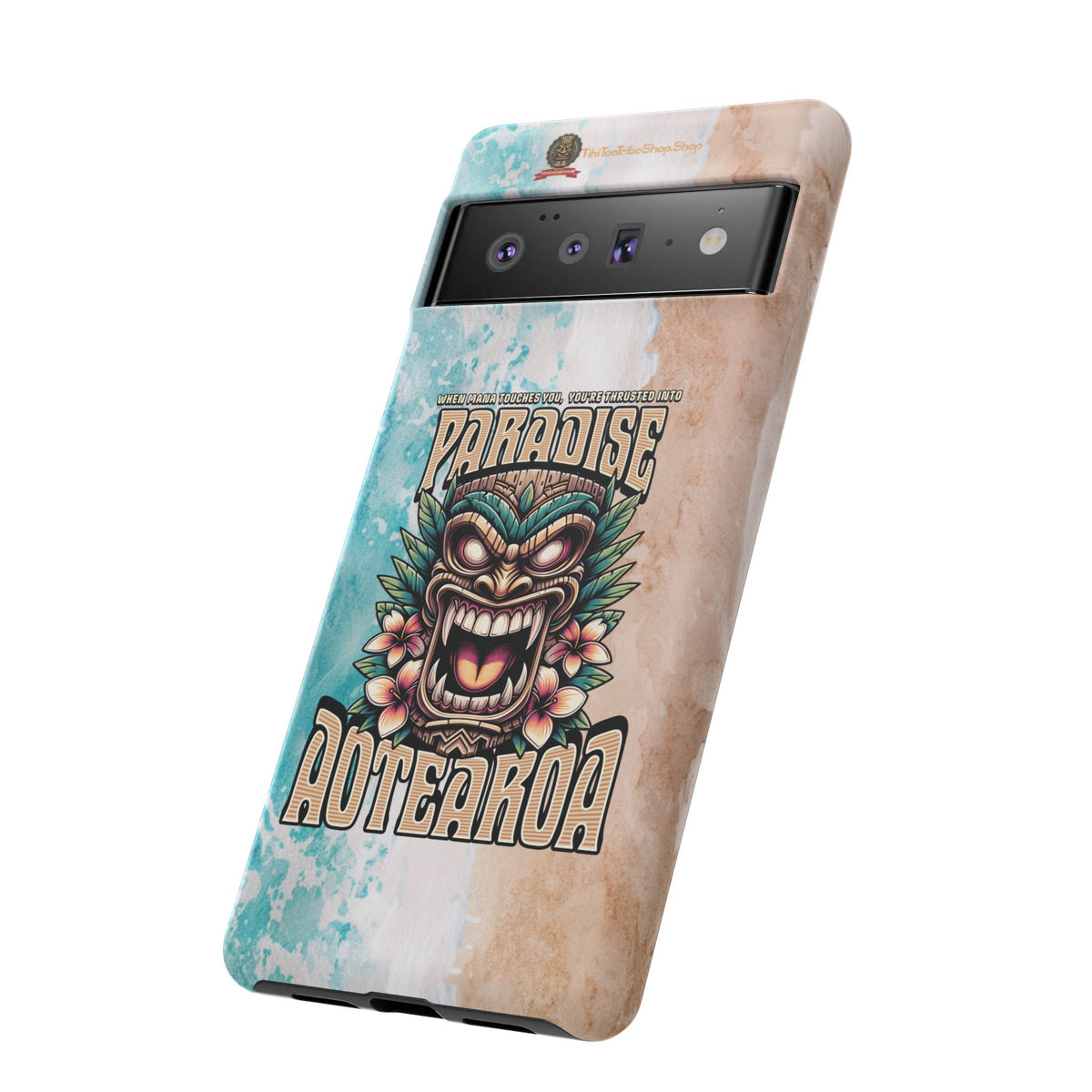 Aotearoa – Coque Antichoc Tiki Maori & Mana Ancestral
