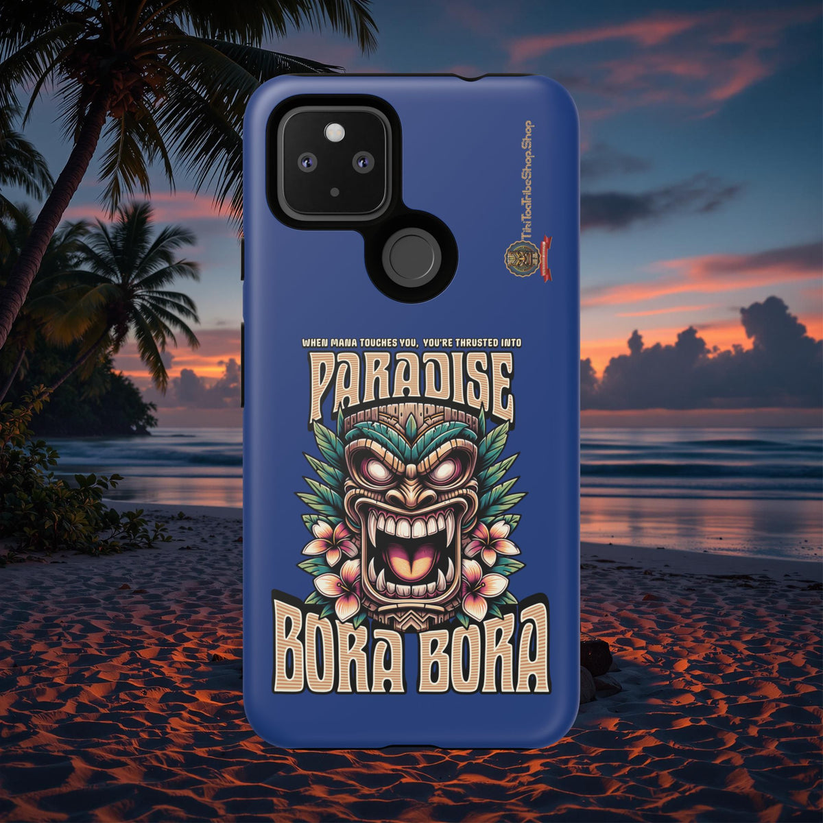 Bora Bora – Coque Antichoc Premium Tiki Élégance