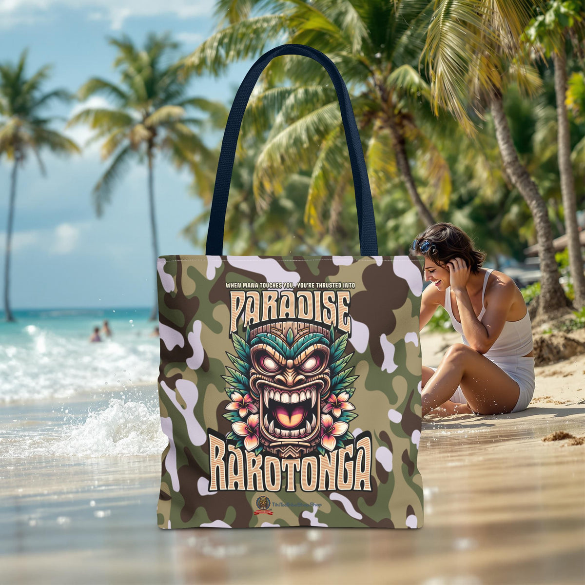 Tote Bag - 'Paradise Rarotonga'