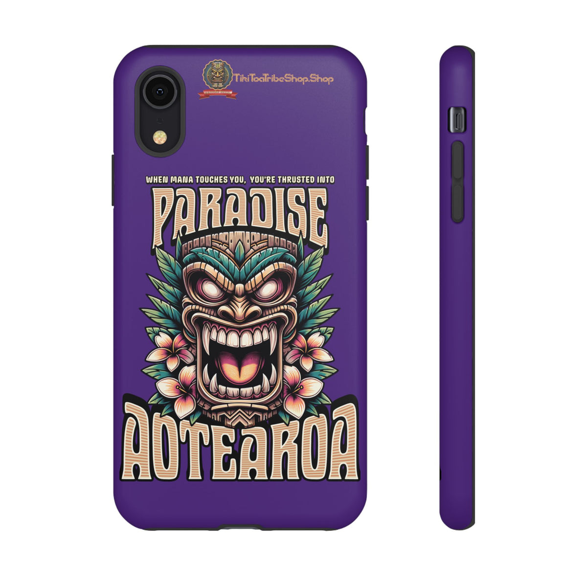 Aotearoa – Tiki Maori &amp; Ancestral Mana Shockproof Case