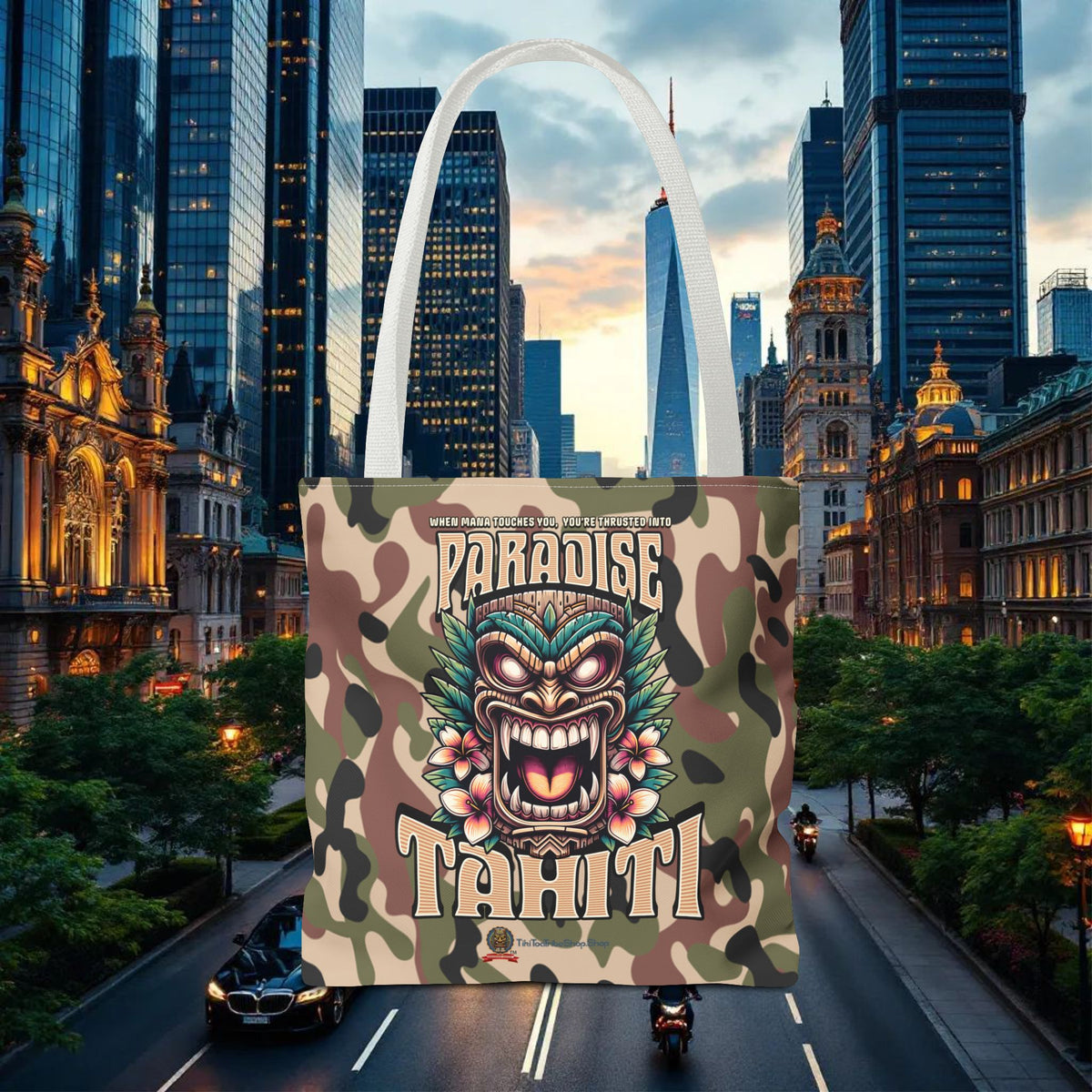 Tote Bag - 'Paradise Tahiti'