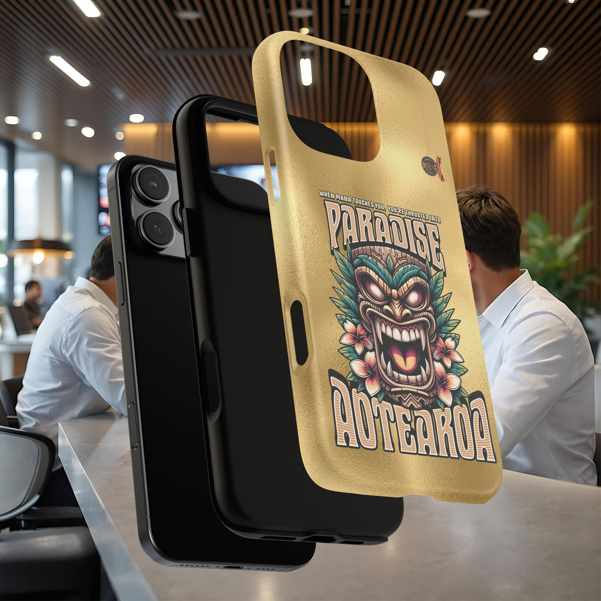 Aotearoa – Tiki Maori &amp; Ancestral Mana Shockproof Case