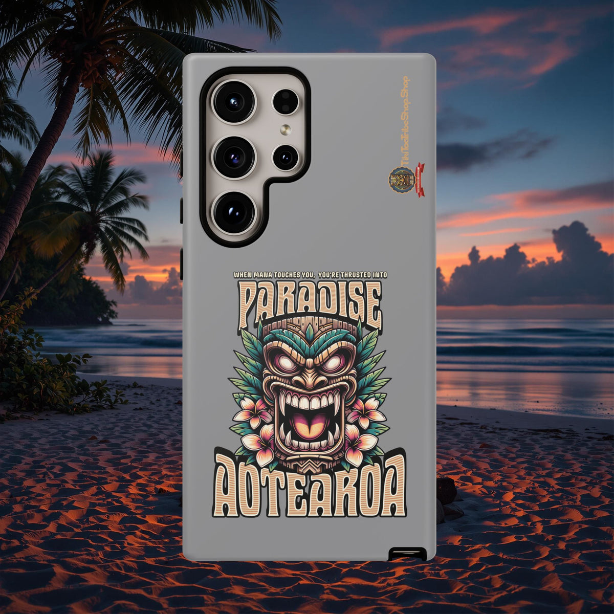 Aotearoa – Coque Antichoc Tiki Maori & Mana Ancestral