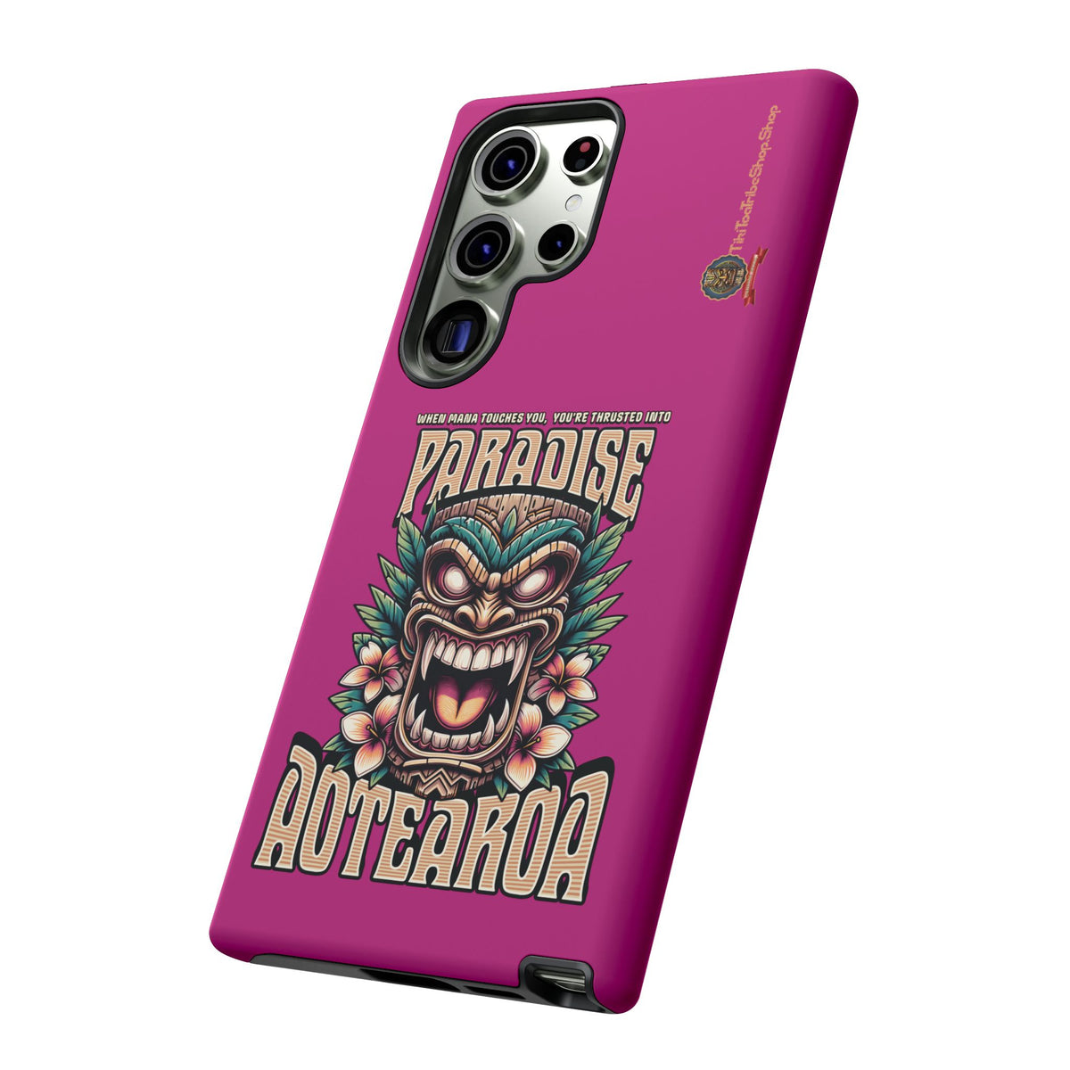 Aotearoa – Coque Antichoc Tiki Maori & Mana Ancestral