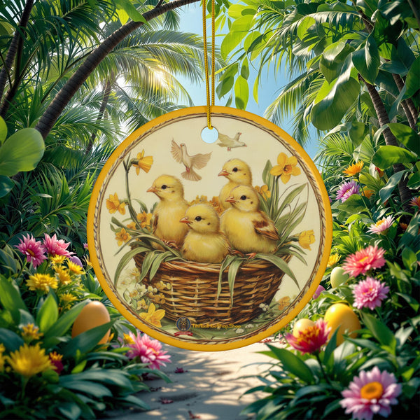 Ceramic Easter Ornaments
