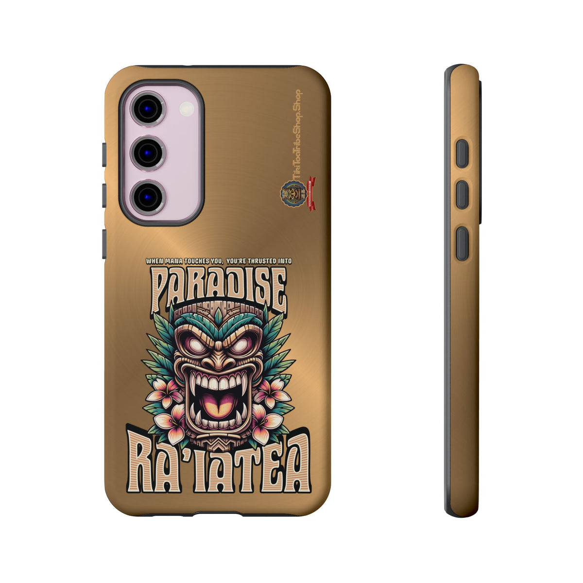 Ra’iatea – Coque Tiki Tribal de Protection Premium