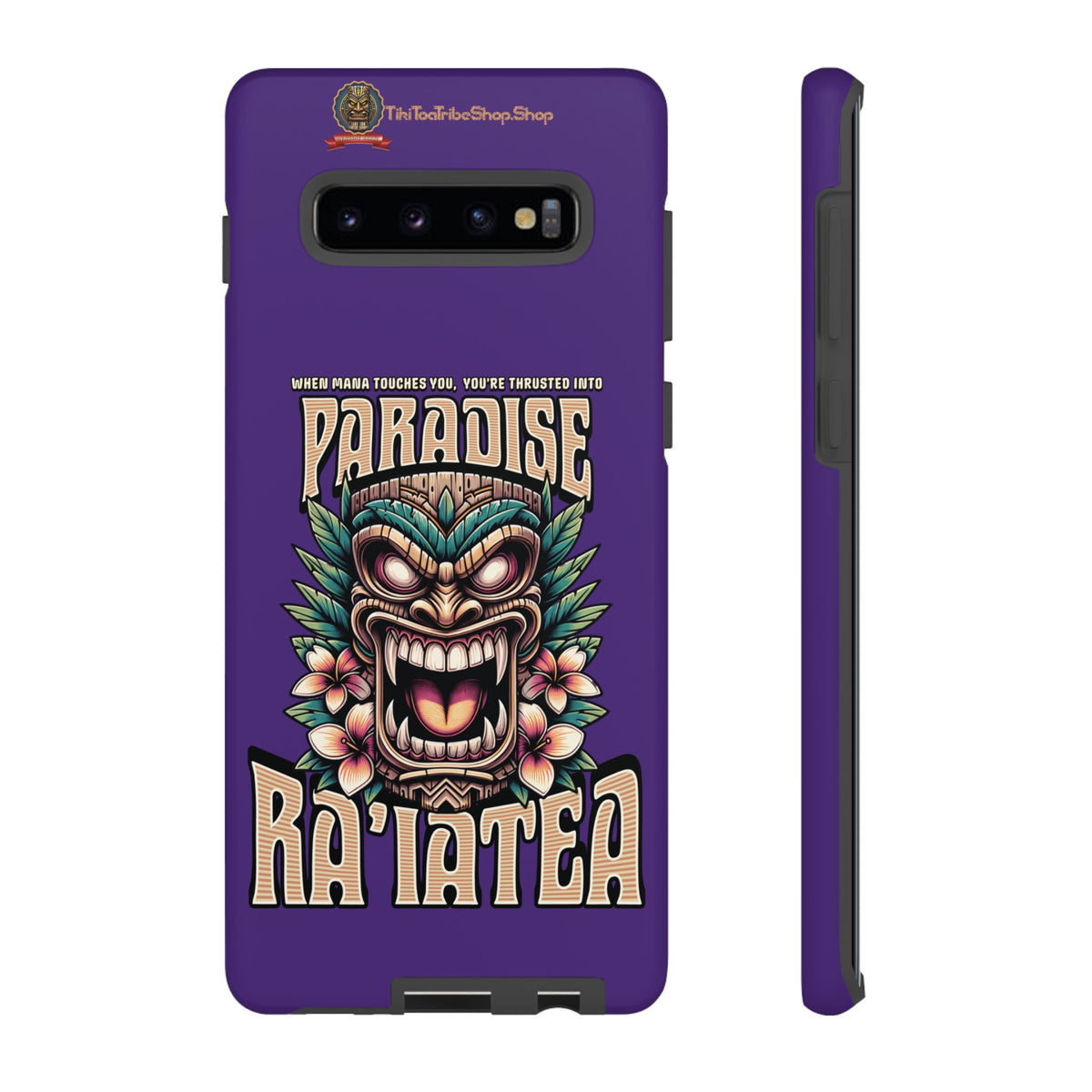 Ra’iatea – Coque Tiki Tribal de Protection Premium