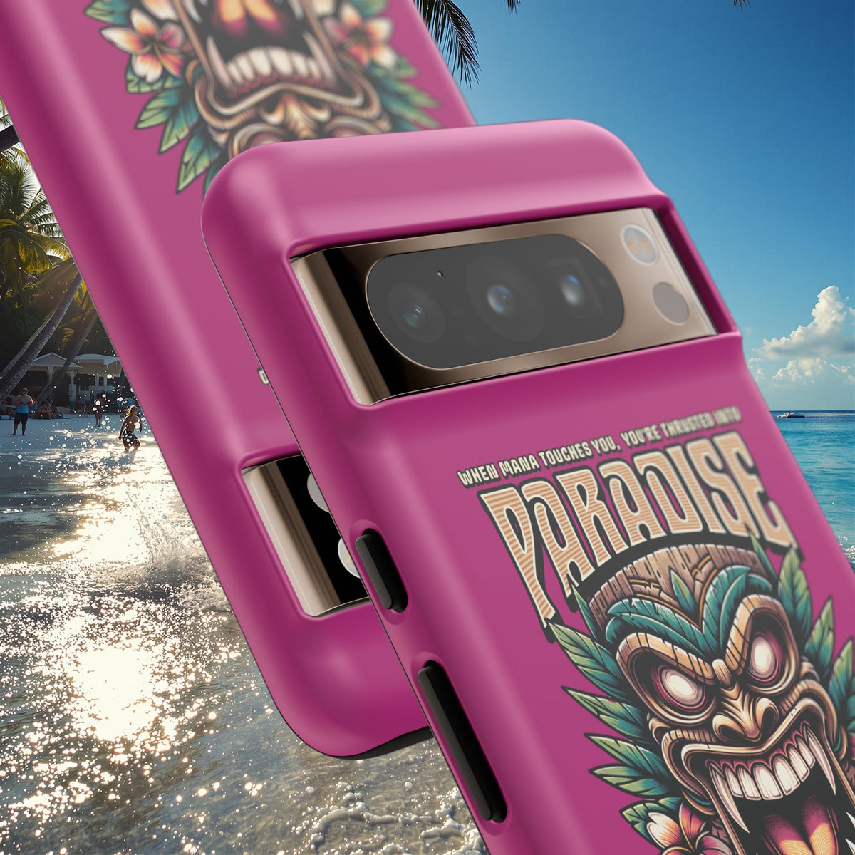 Aotearoa – Coque Antichoc Tiki Maori & Mana Ancestral