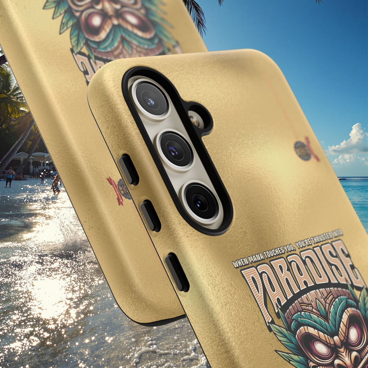 Tahiti – Coque Antichoc Premium Tiki Royal