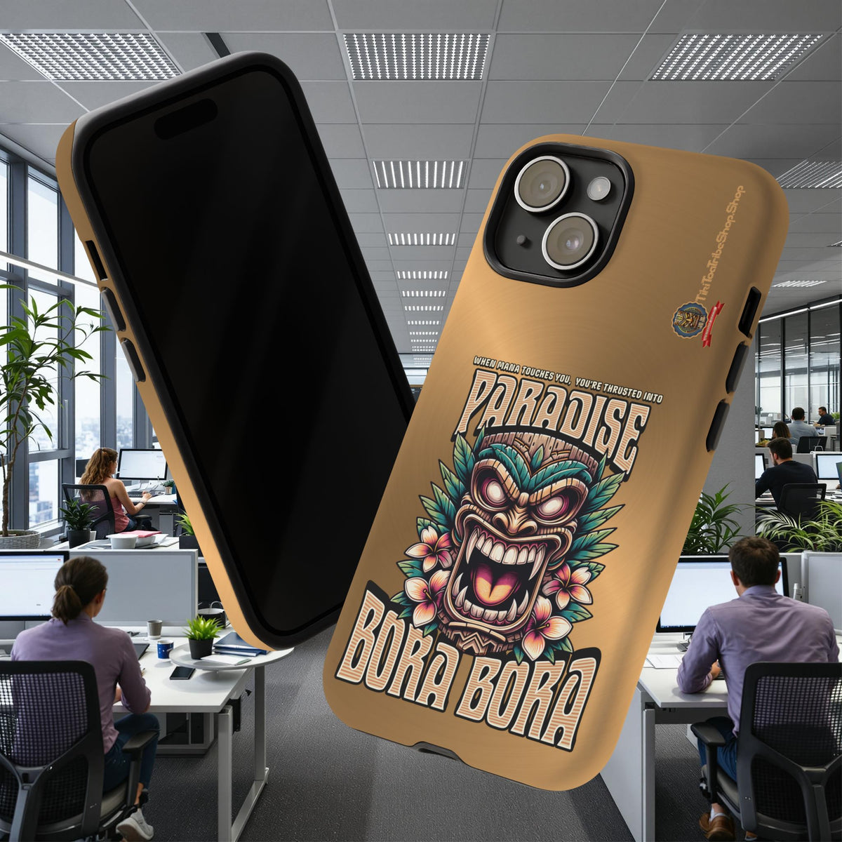 Bora Bora – Coque Antichoc Premium Tiki Élégance