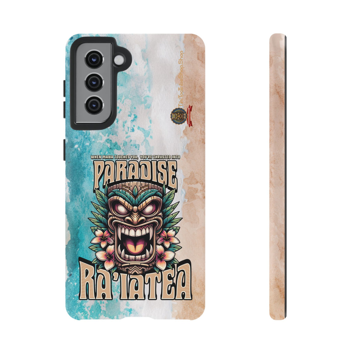 Ra’iatea – Coque Tiki Tribal de Protection Premium