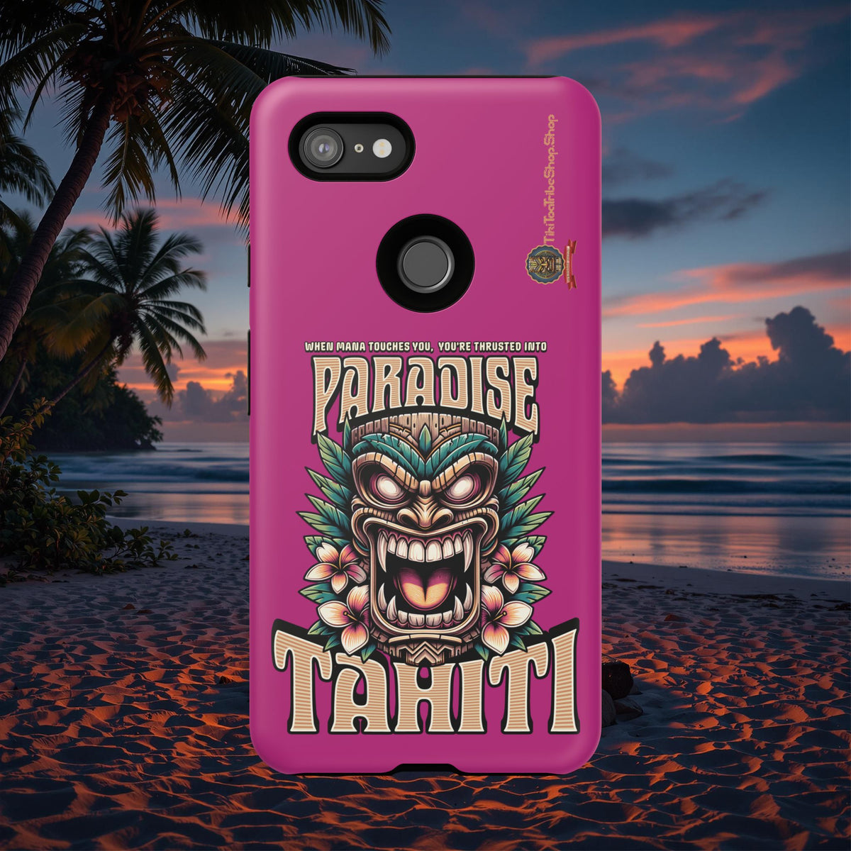 Tahiti – Coque Antichoc Premium Tiki Royal