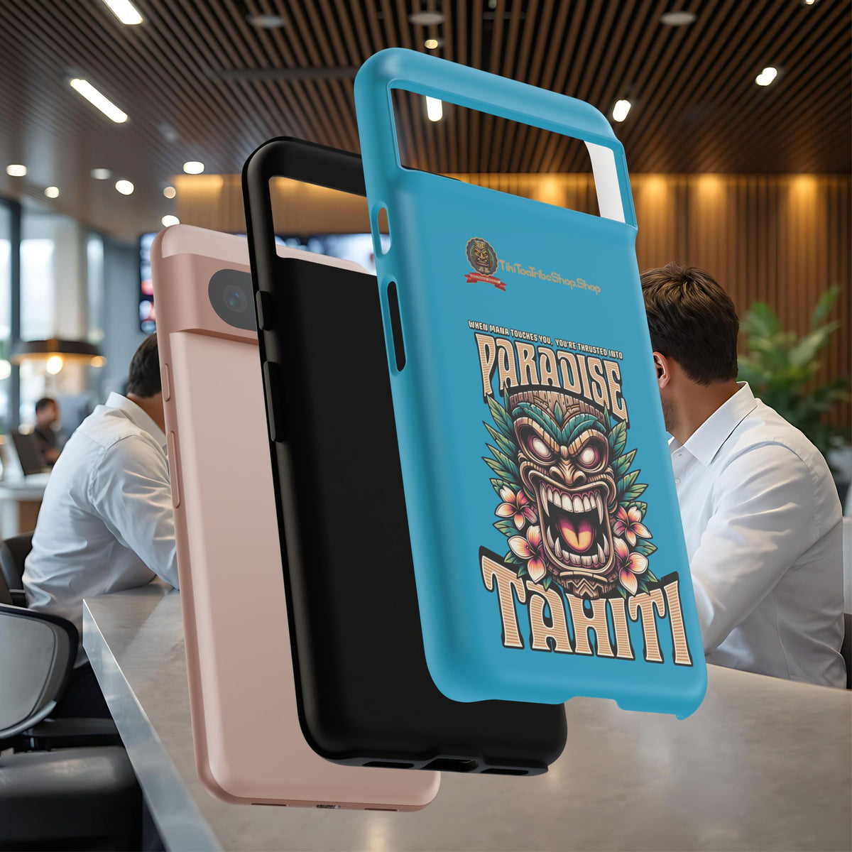 Tahiti – Coque Antichoc Premium Tiki Royal