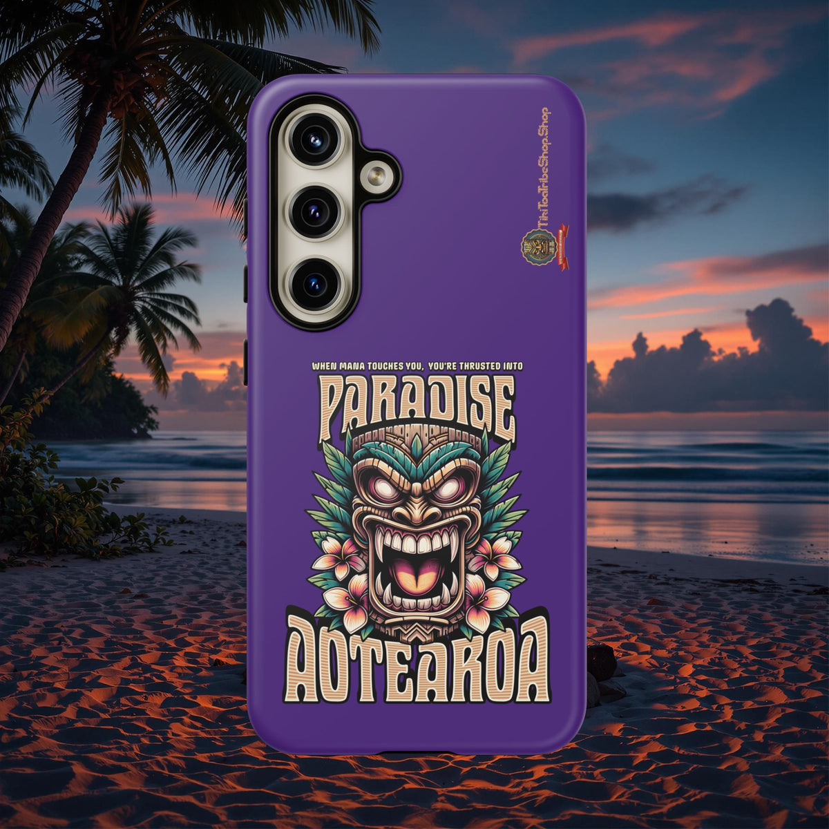 Aotearoa – Tiki Maori &amp; Ancestral Mana Shockproof Case