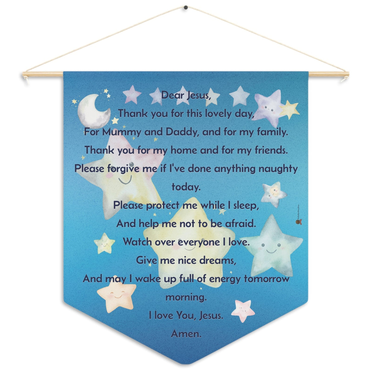 🇺🇸 Christian Prayer before Bedtime (for children to recite)
