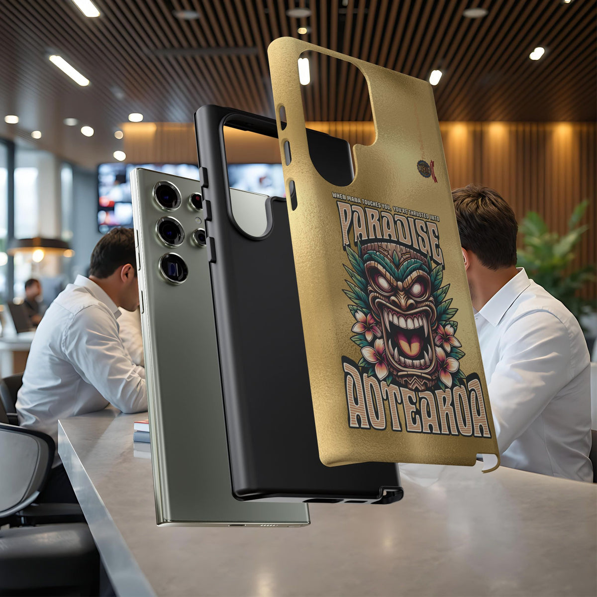 Aotearoa – Tiki Maori &amp; Ancestral Mana Shockproof Case