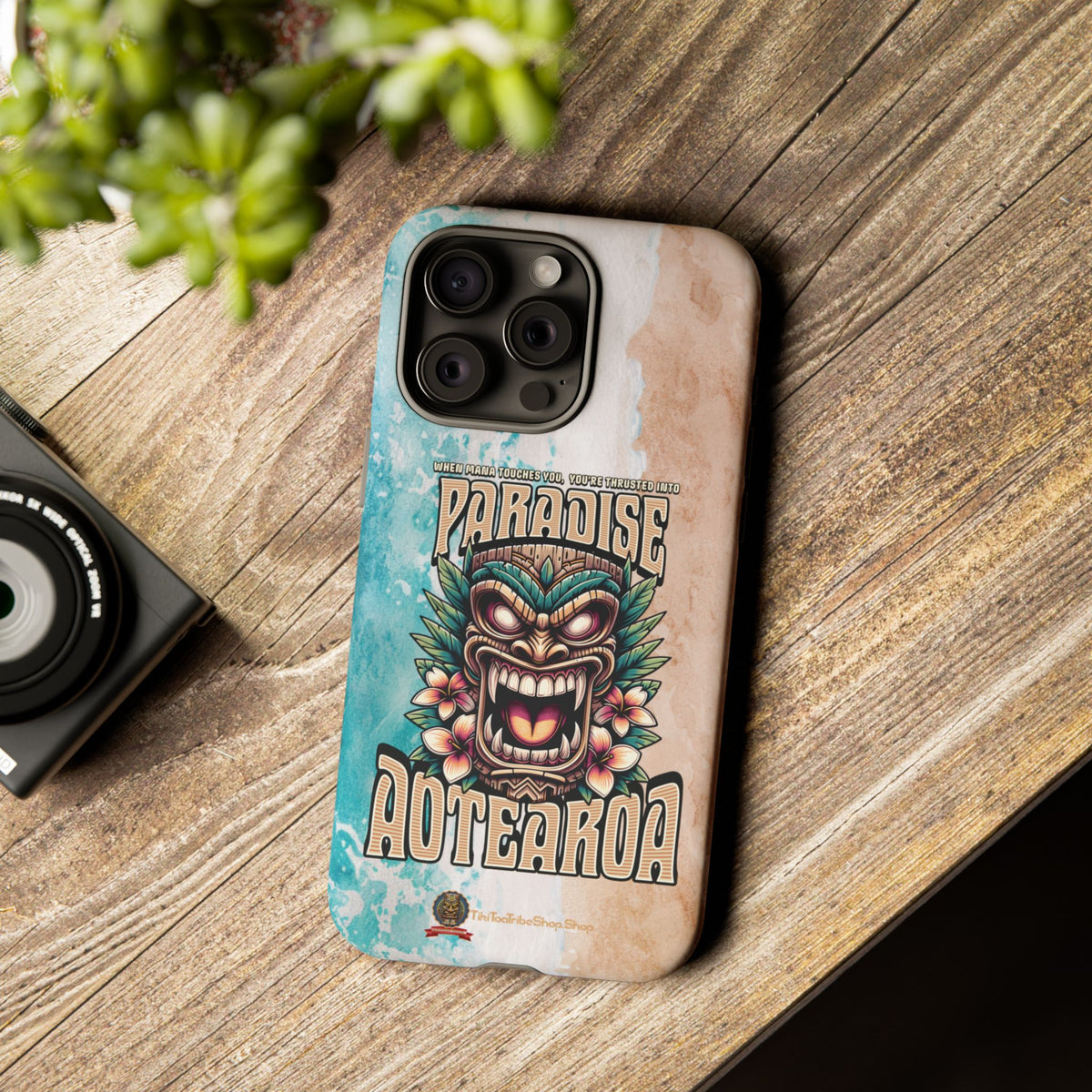Aotearoa – Coque Antichoc Tiki Maori & Mana Ancestral