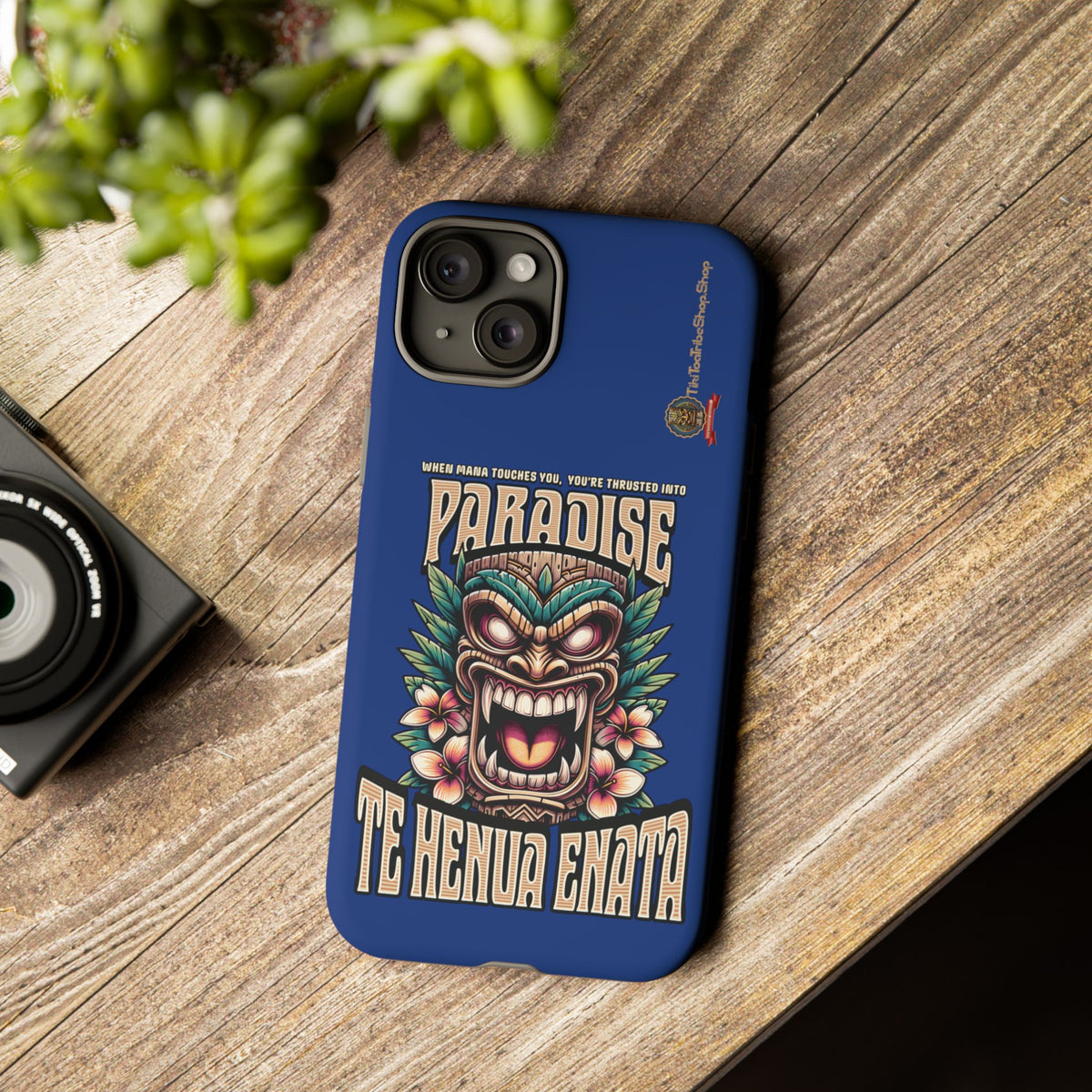 Te Henua Enata – Coque Antichoc Tiki Ancestral & Puissant