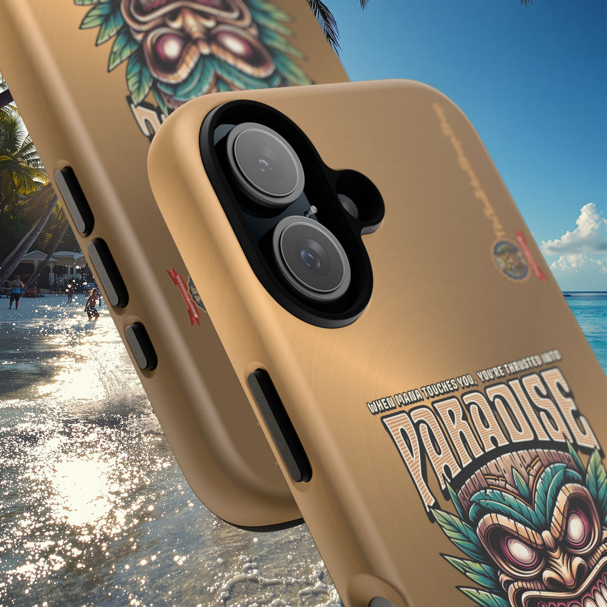 Bora Bora – Coque Antichoc Premium Tiki Élégance