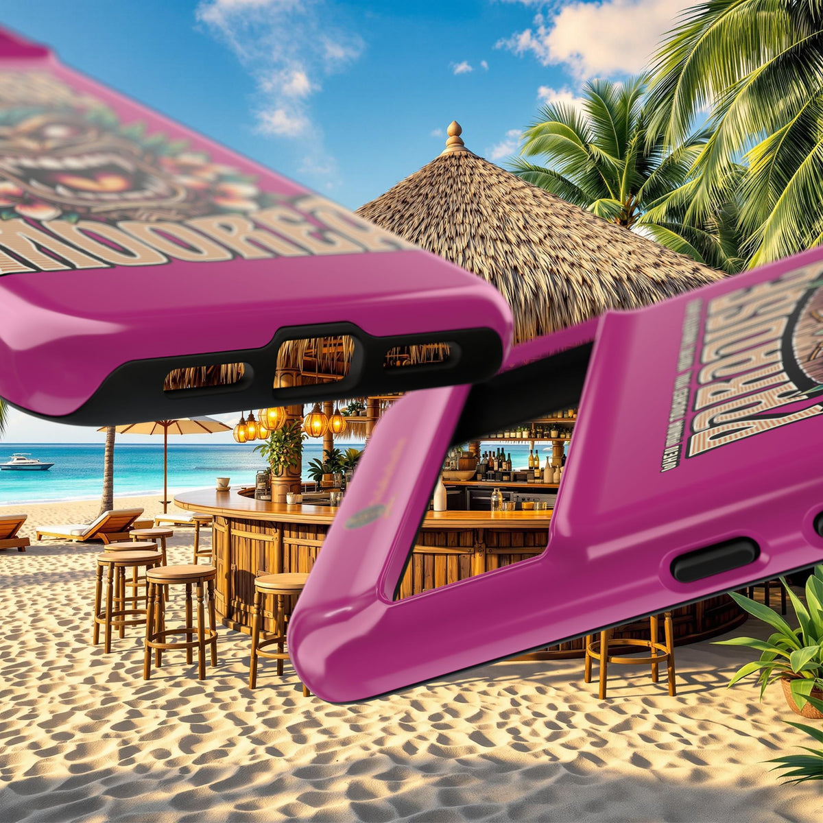 Moorea – Coque Antichoc Premium Tiki Fenua