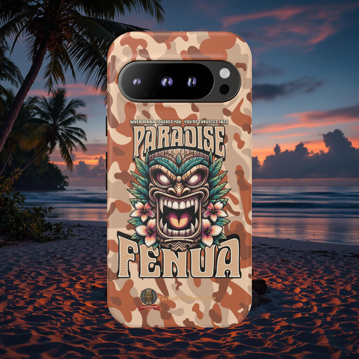 Fenua Guardian – Coque Antichoc Art Polynésien