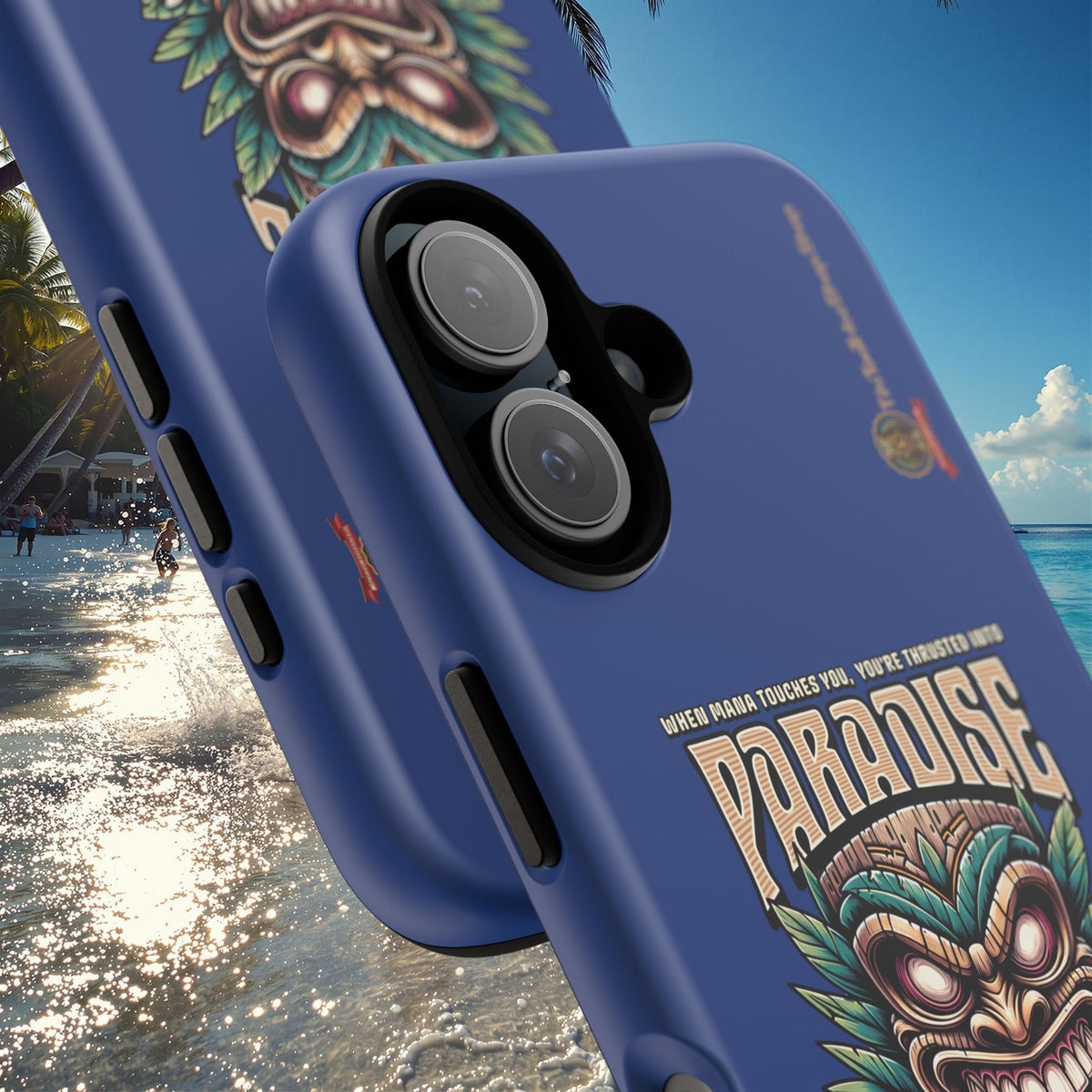 Tahiti – Coque Antichoc Premium Tiki Royal