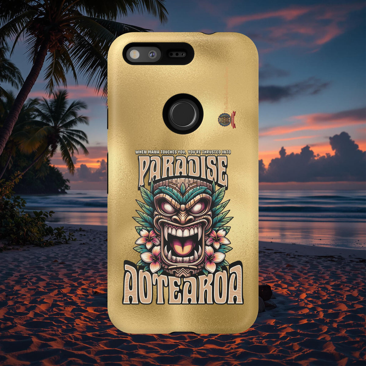 Aotearoa – Tiki Maori &amp; Ancestral Mana Shockproof Case
