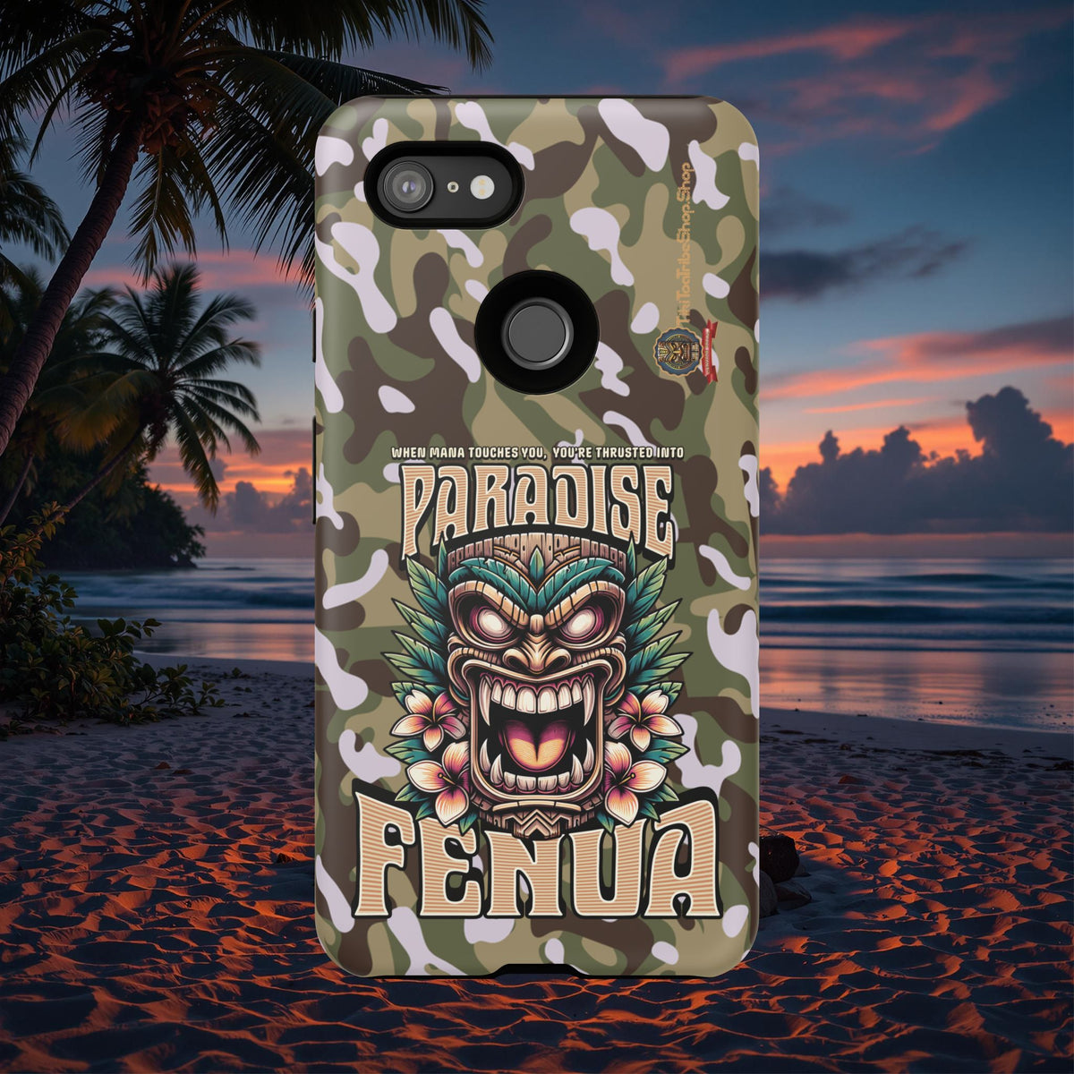 Fenua Guardian – Coque Antichoc Art Polynésien