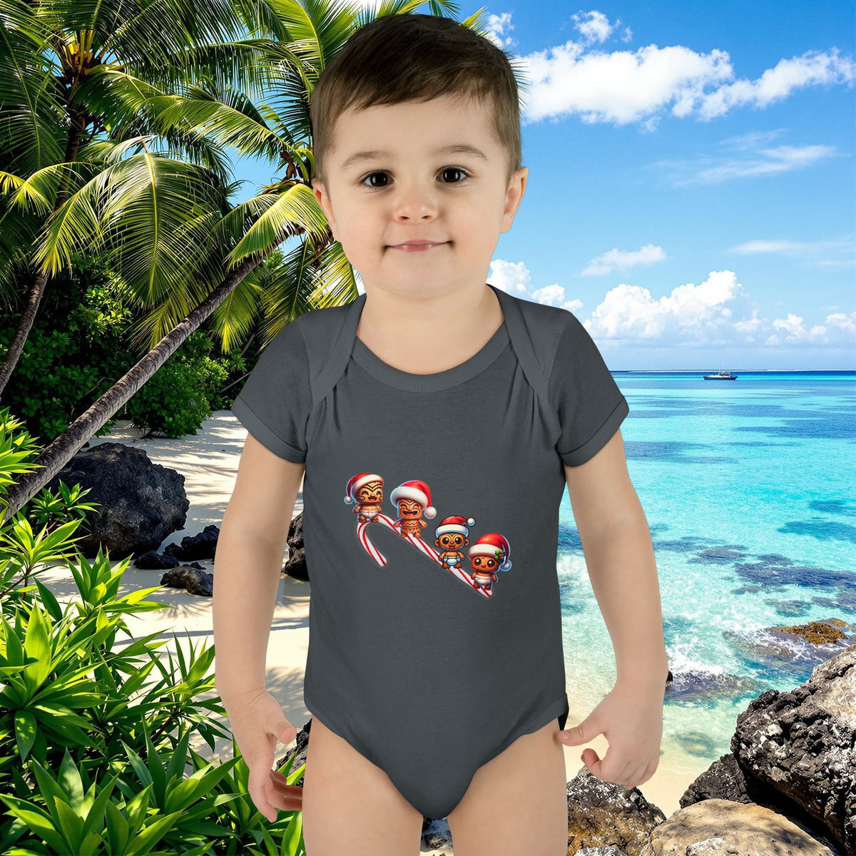 Christmas Mini Tikis, Maxi Joy: Playful Tikis