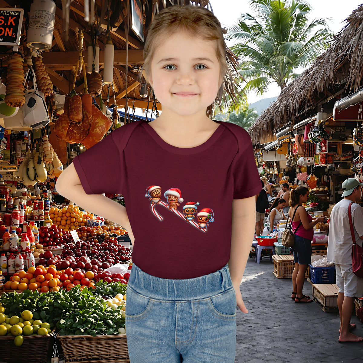 Christmas Mini Tikis, Maxi Joy: Playful Tikis