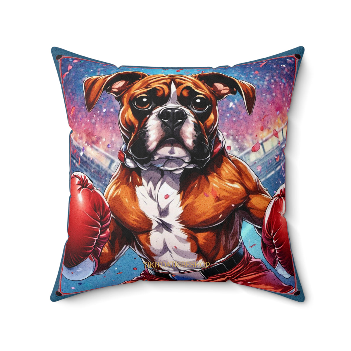 Boxer Pop Art : Compagnon Haut en Couleur