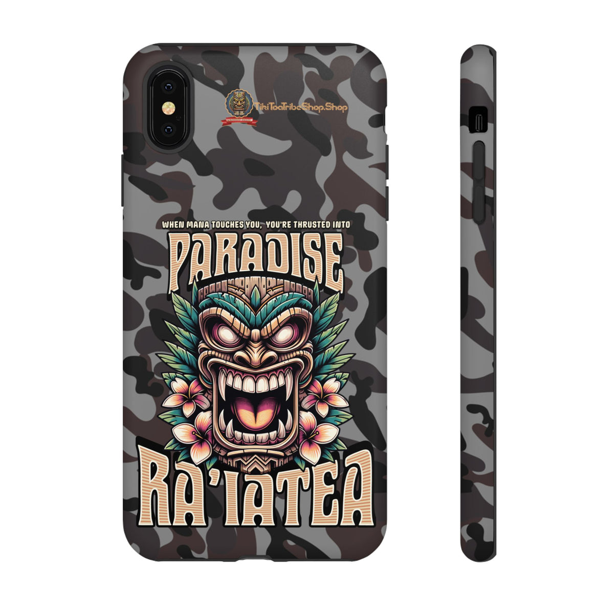 Ra’iatea – Coque Tiki Tribal de Protection Premium
