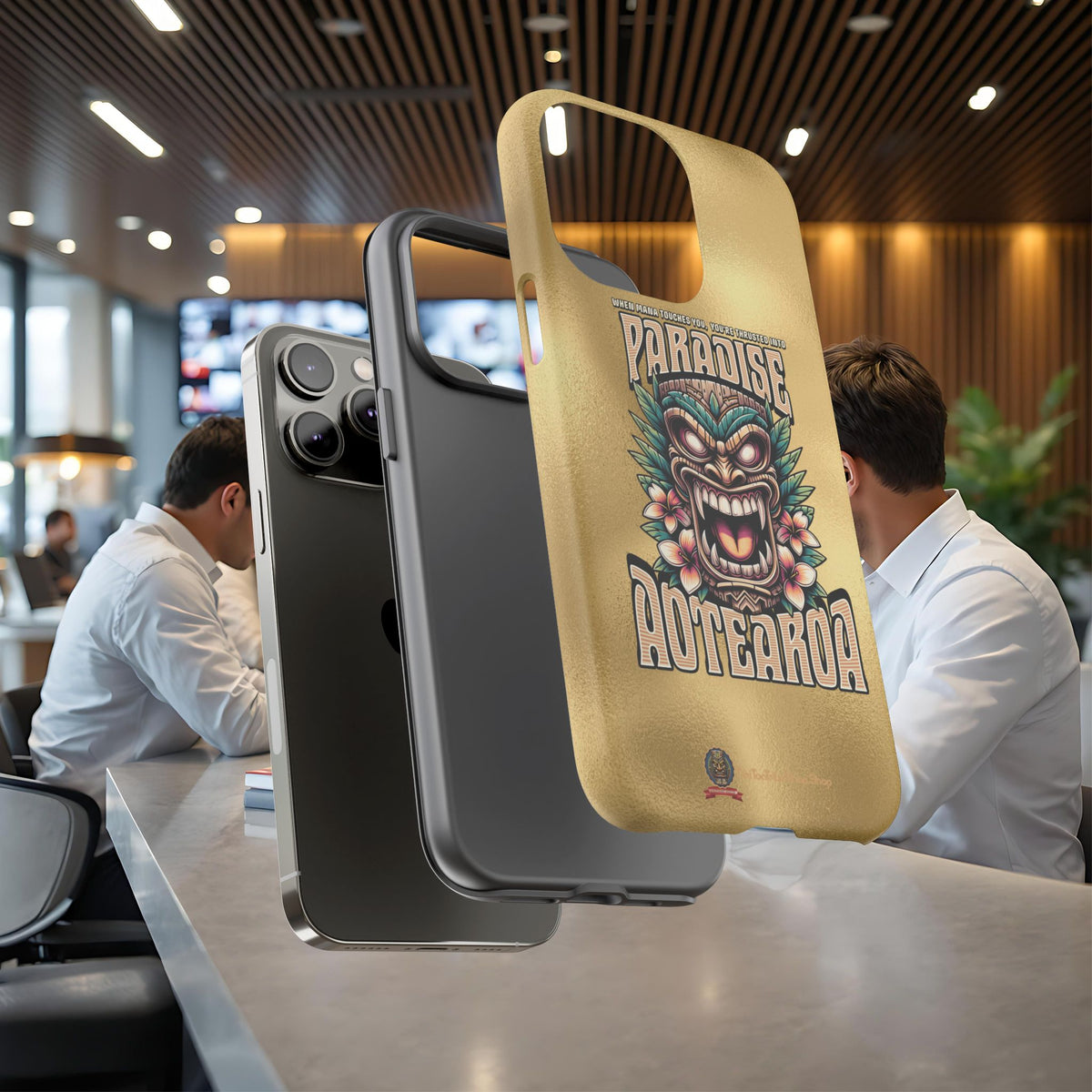 Aotearoa – Tiki Maori &amp; Ancestral Mana Shockproof Case