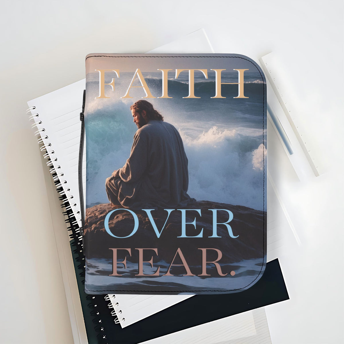 🇺🇸 Elegant Cover: "Faith Over Fear"