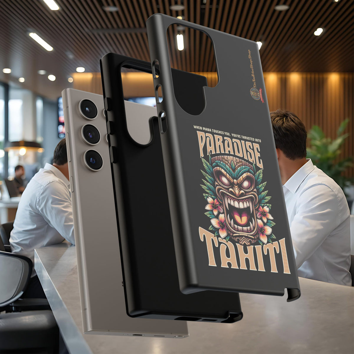 Tahiti – Coque Antichoc Premium Tiki Royal