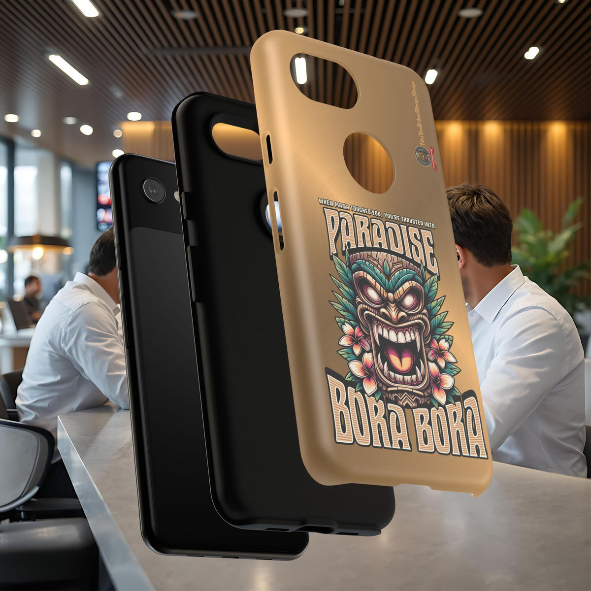Bora Bora – Coque Antichoc Premium Tiki Élégance