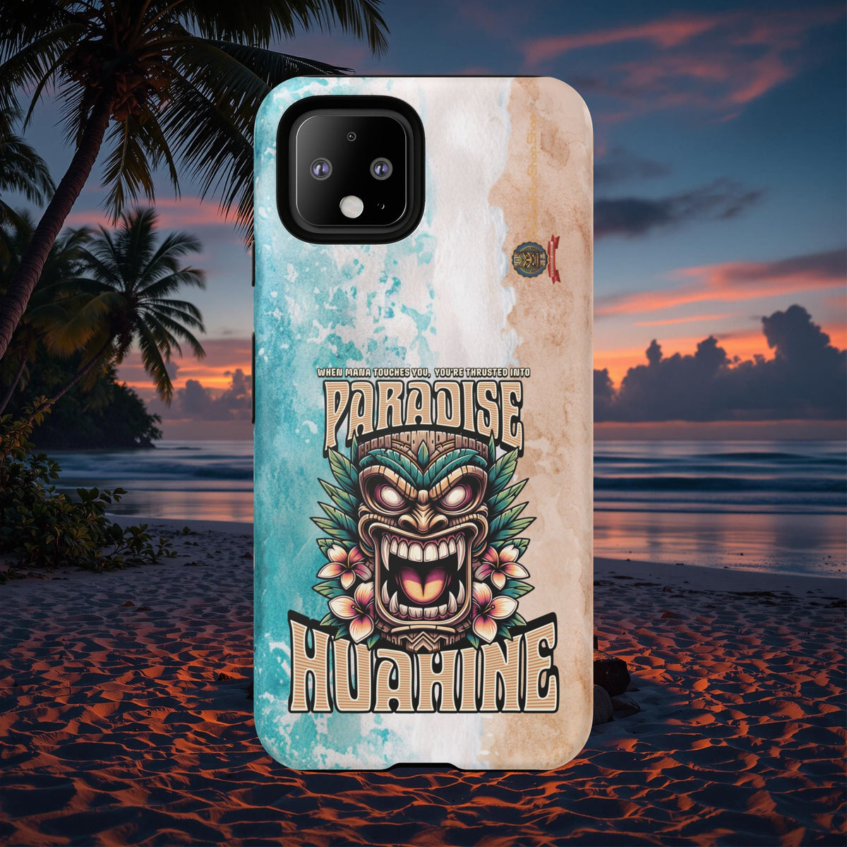 Huahine – Coque Antichoc Premium Tiki Fenua