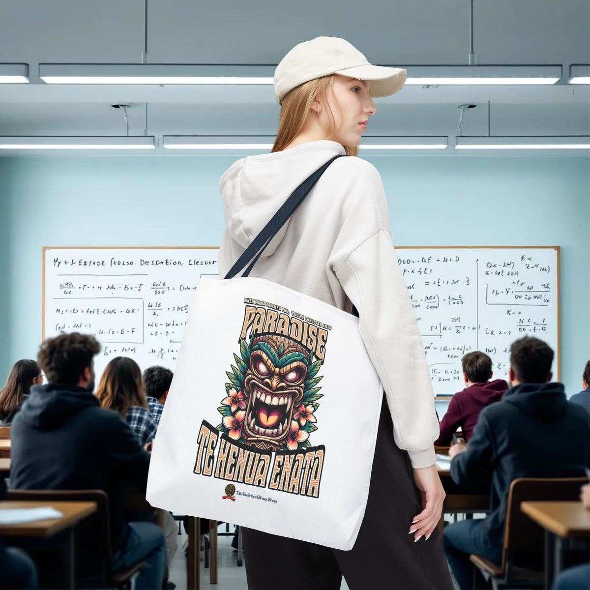 TE HENUA ENATA PARADISE Tote Bag