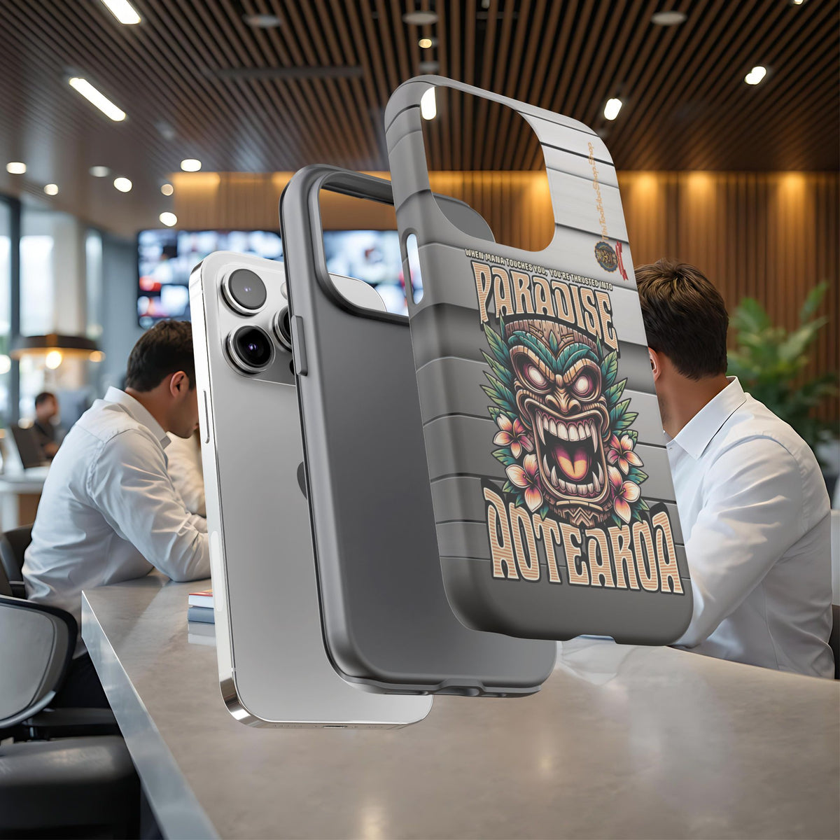Aotearoa – Tiki Maori &amp; Ancestral Mana Shockproof Case