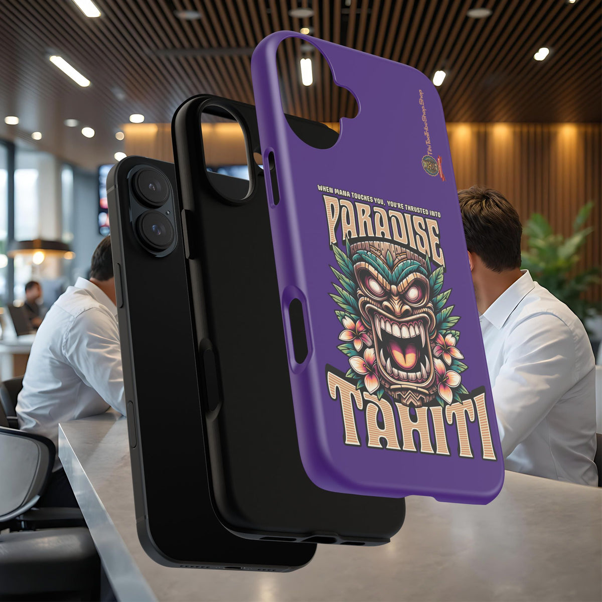 Tahiti – Coque Antichoc Premium Tiki Royal