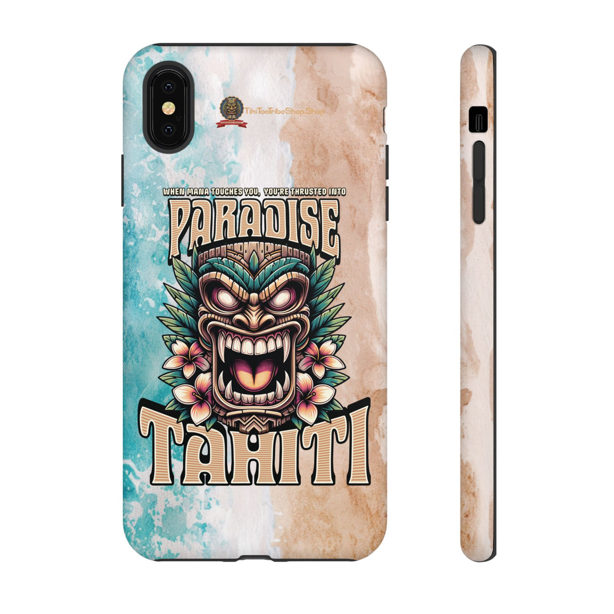 Tahiti – Coque Antichoc Premium Tiki Royal
