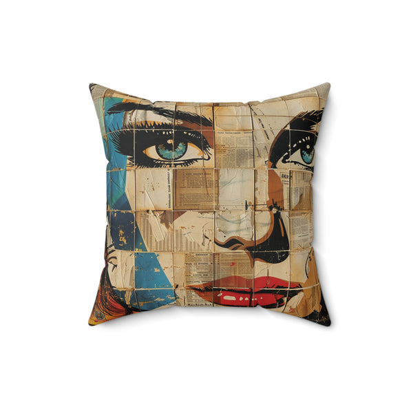 Pop Art Collage Magazine: The Art of the Face
