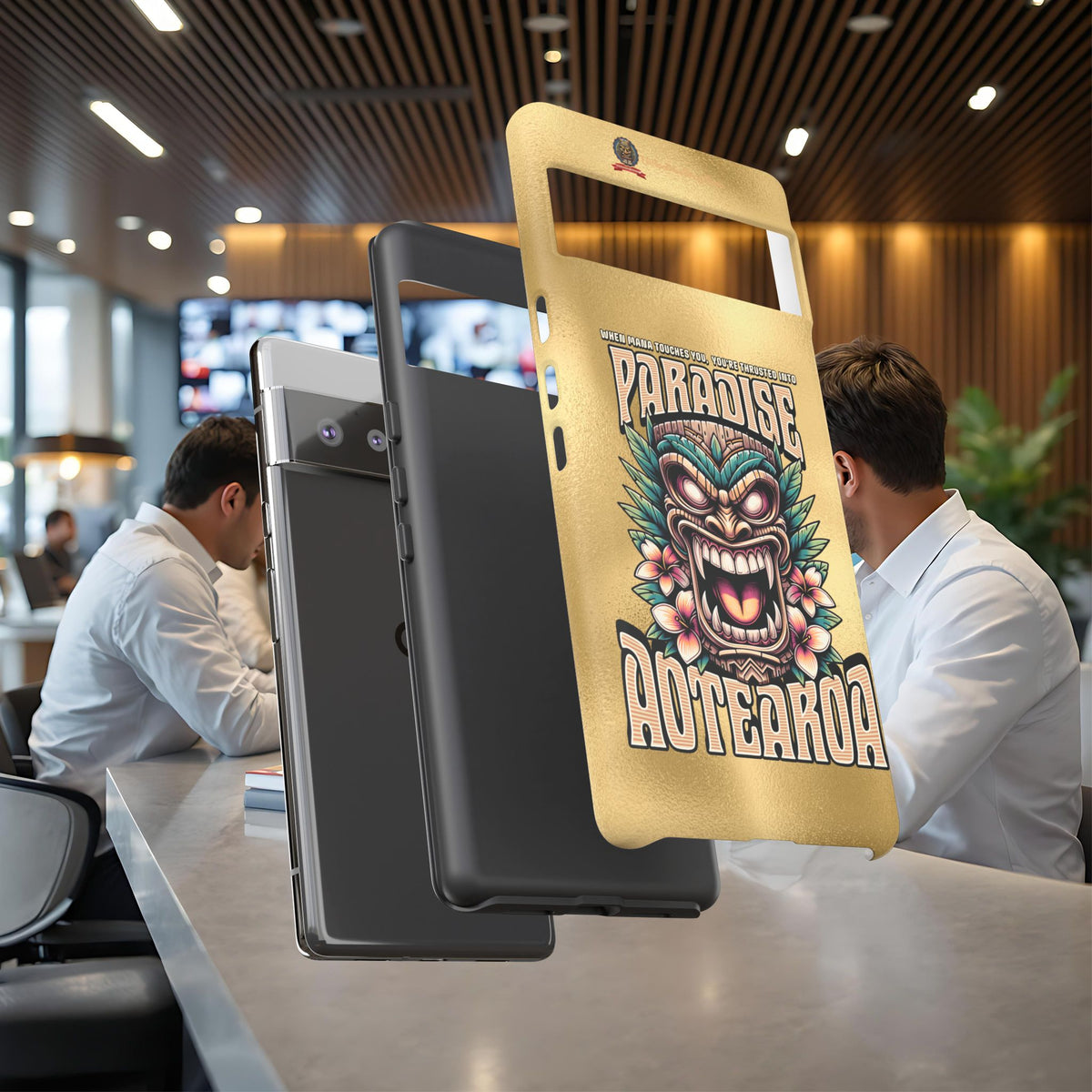 Aotearoa – Tiki Maori &amp; Ancestral Mana Shockproof Case