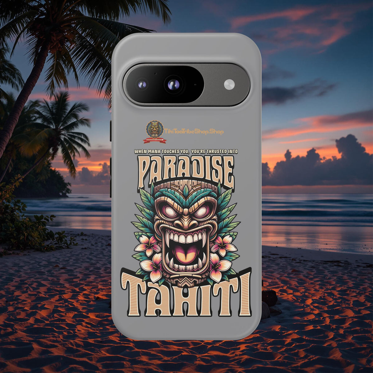 Tahiti – Coque Antichoc Premium Tiki Royal